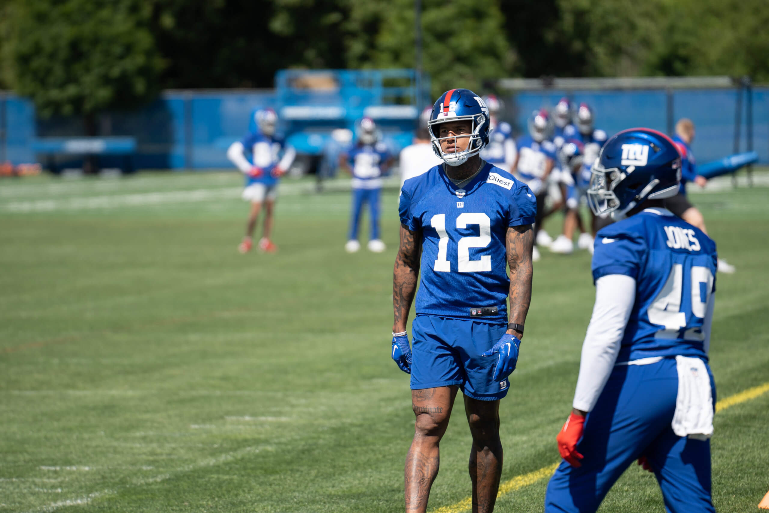 Theo Johnson believes he has 'high ceiling' as Giants TE situation remains uncertain 3 Darren Waller Giants