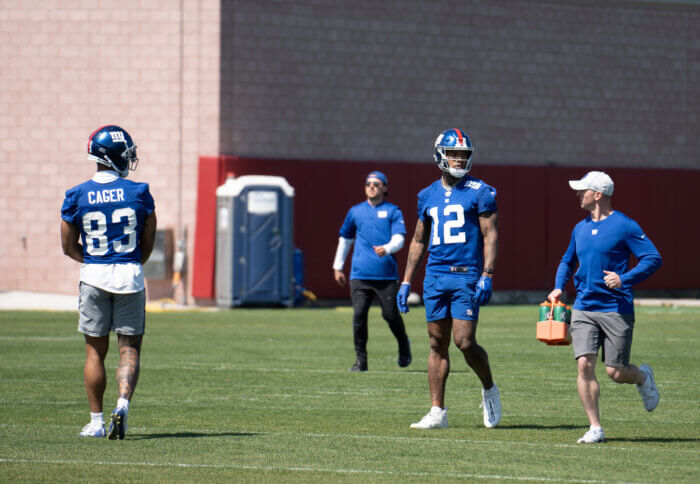 Giants tight end Darren Waller making good impression on new team 5 Darren Waller at Giants OTAs