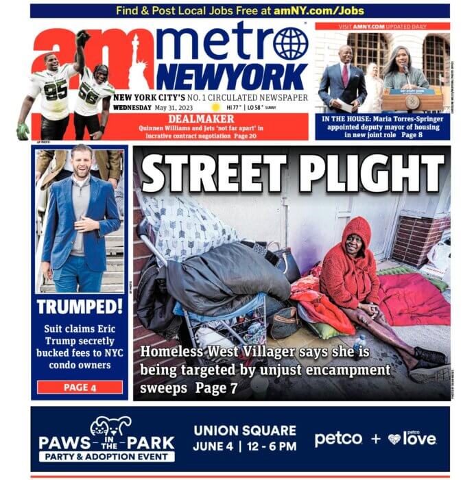 Newspaper cover
