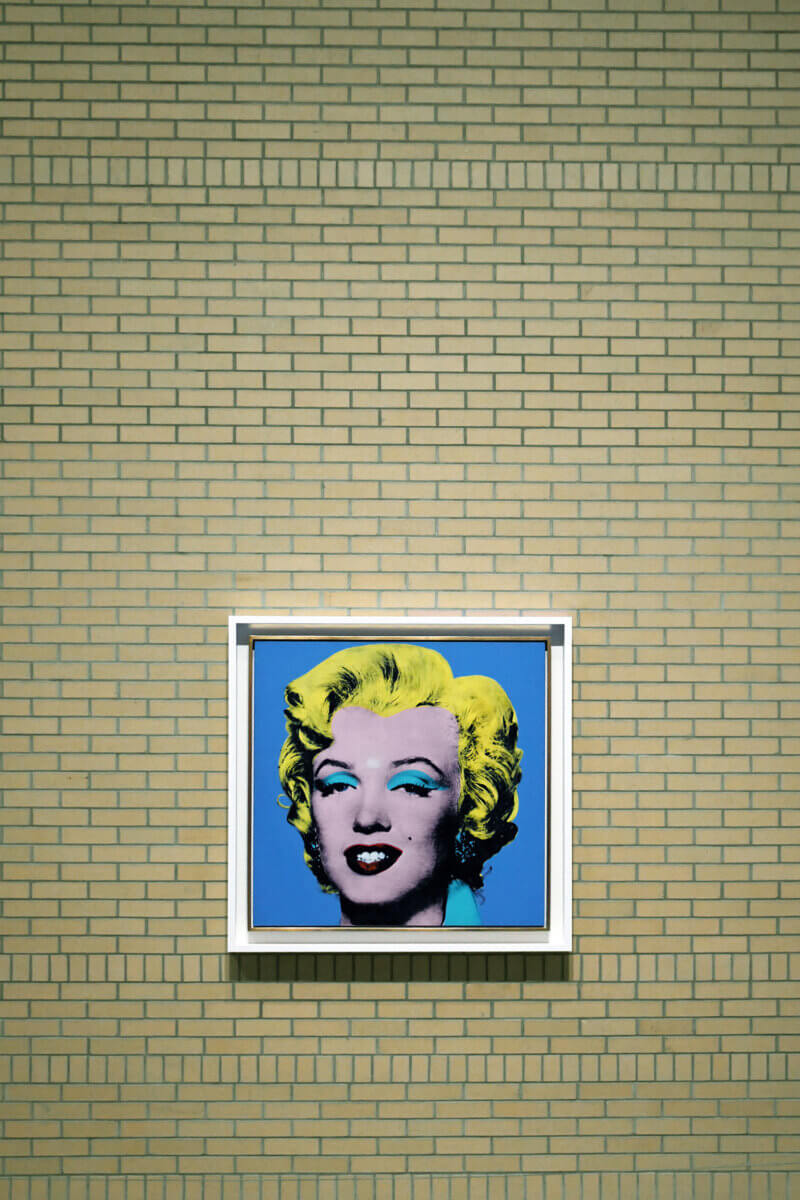 “Shot Light Blue Marilyn