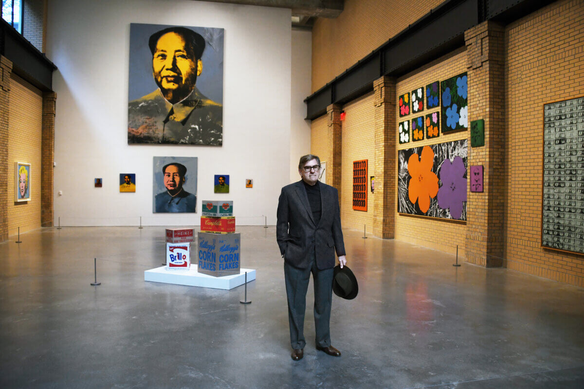 Peter Brant in latest Andy Warhol exhibit