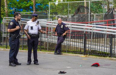 Washington Heights murder scene
