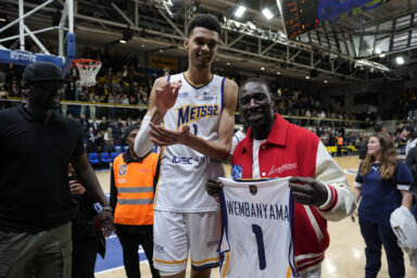 Victor Wembanyama is the top pick in our NBA Mock draft