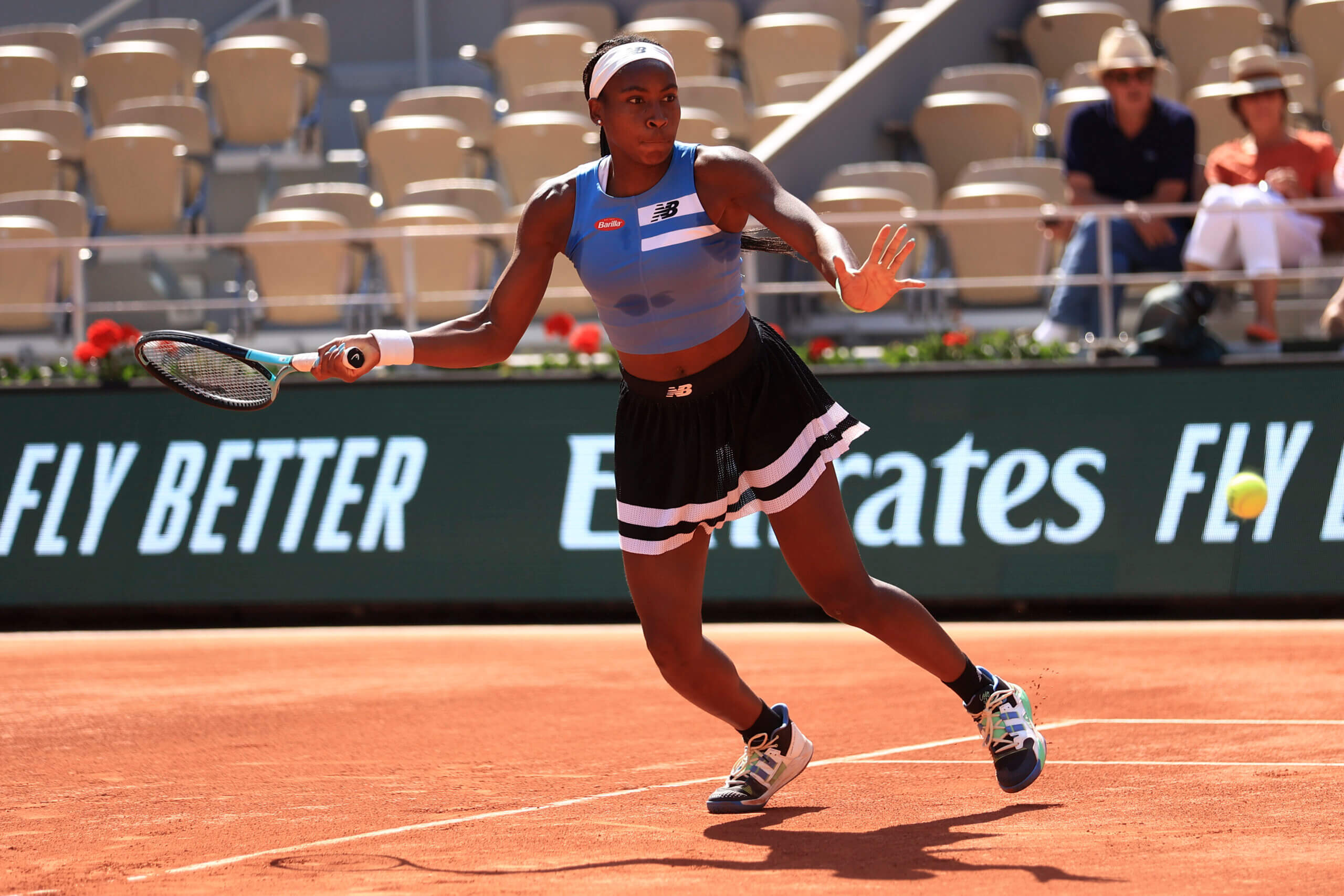 French Open: Coco Gauff reaches third straight quarterfinal