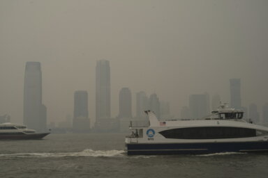 Canada Wildfires New York