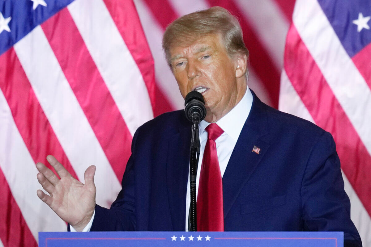 Former President Donald Trump