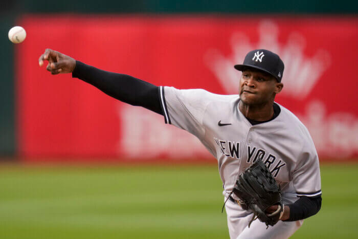 Gleyber Torres error sinks Yankees in 7-4 series loss to Cubs 2 Domingo German Yankees
