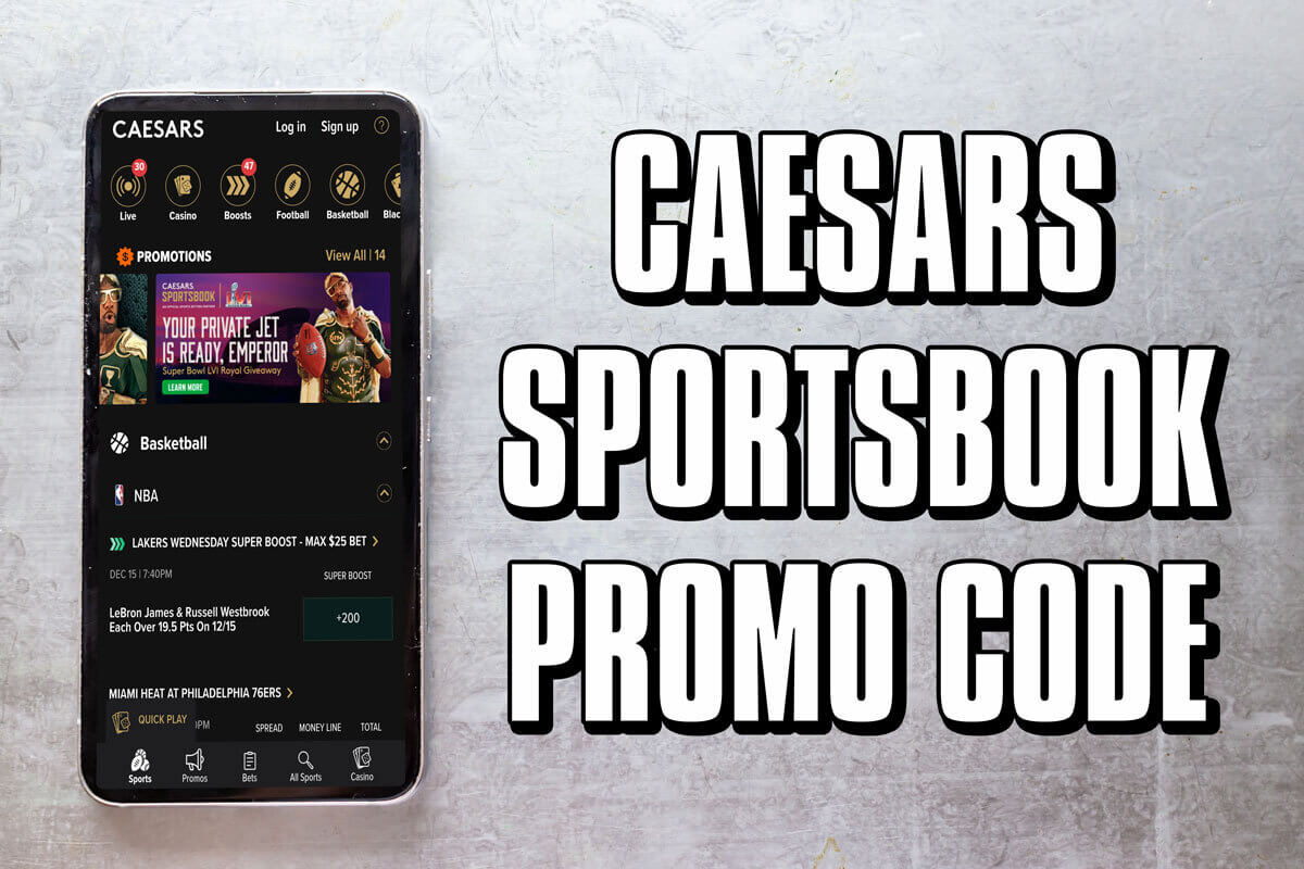 Caesars Sportsbook promo code 1,250 first bet to kick off July amNewYork