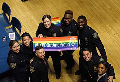 The Gay Officers Action League (GOAL) held a special pride