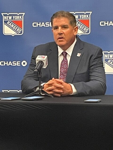 Peter Laviolette introduced as 37th head coach in Rangers history