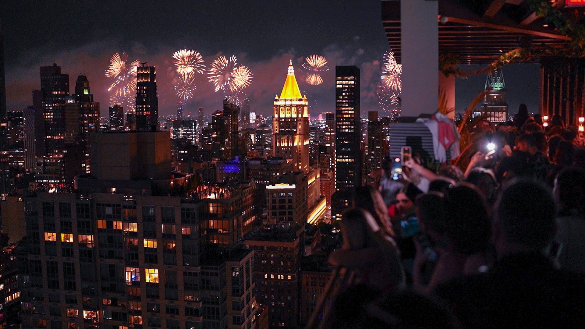 NYC’s July 4 Fireworks Light Up the Night Sky
