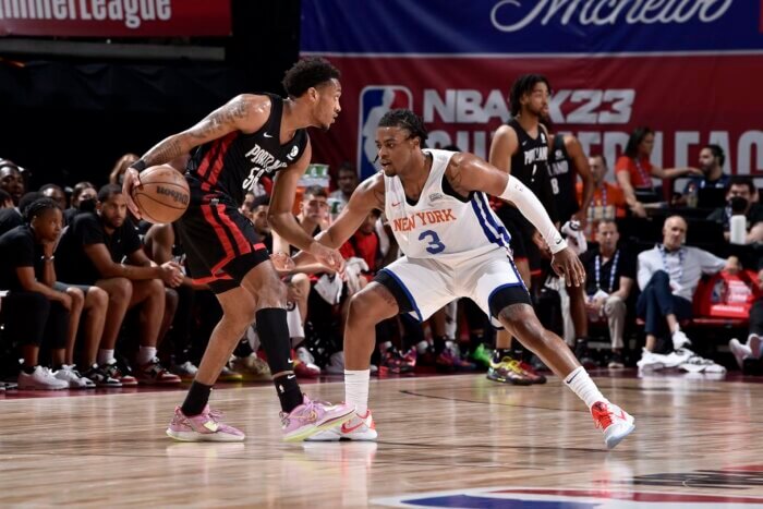Knicks disappoint with inactive 2023 NBA Draft 3 Trevor Keels Knicks