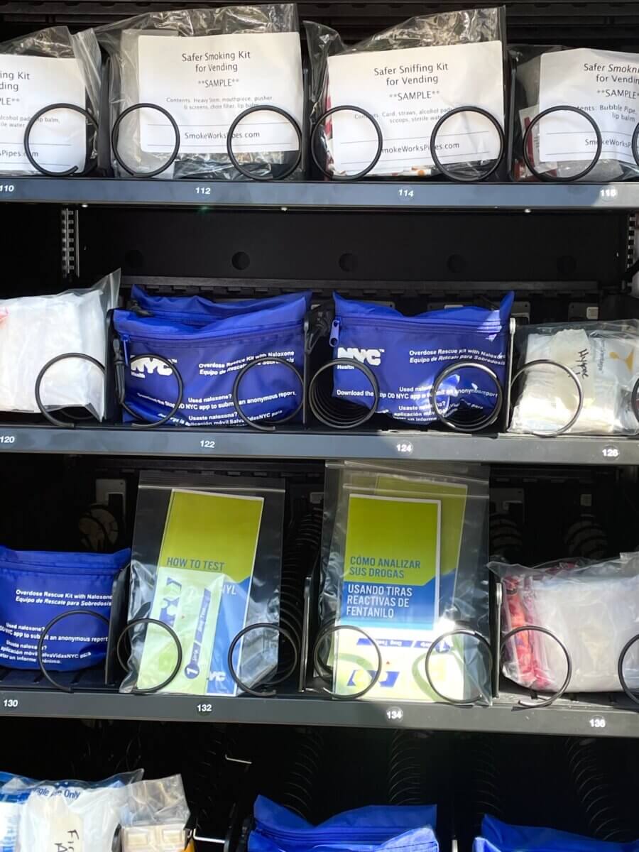 NYC Installs Vending Machine with Free Narcan and Kits