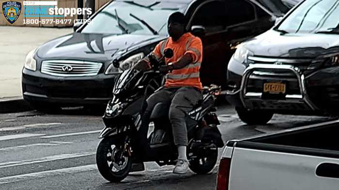 Anti-Semite assaults Brooklyn senior, hurls anti-Jewish remarks: NYPD 3 Police are looking for this man who allegedly three a cutting instrument in a man's face and uttered antisemitic statements (NYPD)