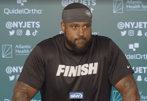 Duane Brown is ready to compete with Jets