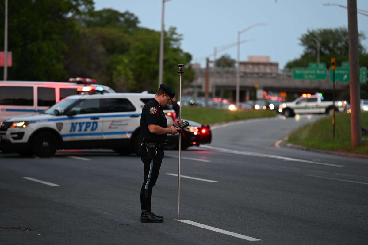 Police respond to Queens crash