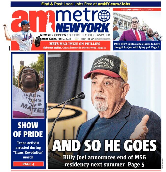 Newspaper cover