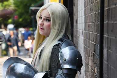 Kim Petras shoots music video in the East Village