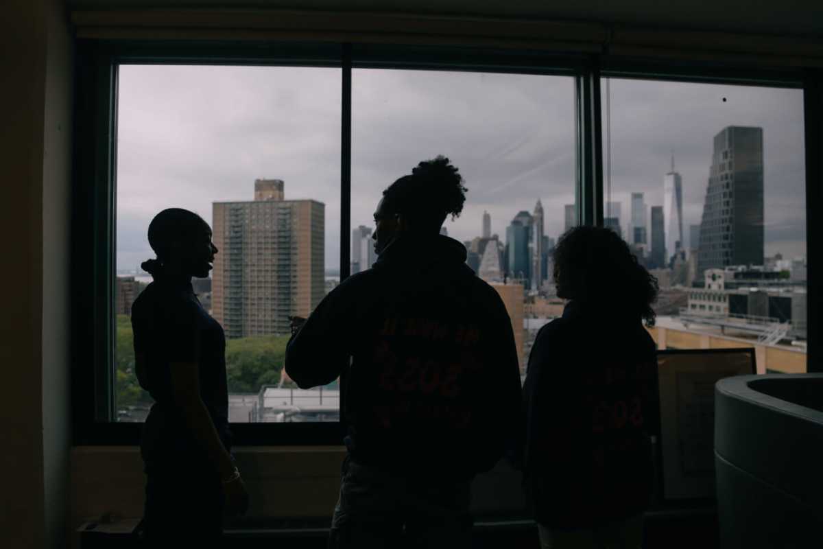 Students at Brooklyn Laboratory Charter High School