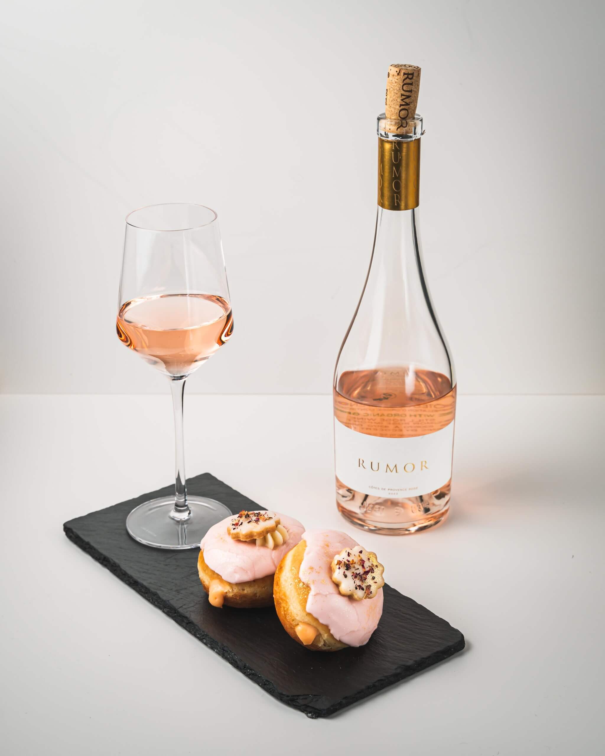 West Village's Doughnut Project teams up with RUMOR Rosé for limited edition rosé doughnut 2