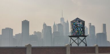 Air quality hazy in New York City