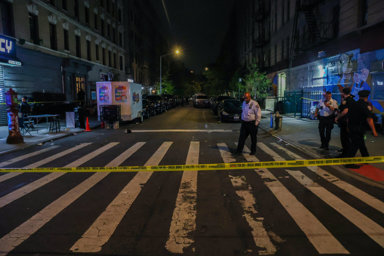 Police Search for Suspect in Harlem Shooting Incident