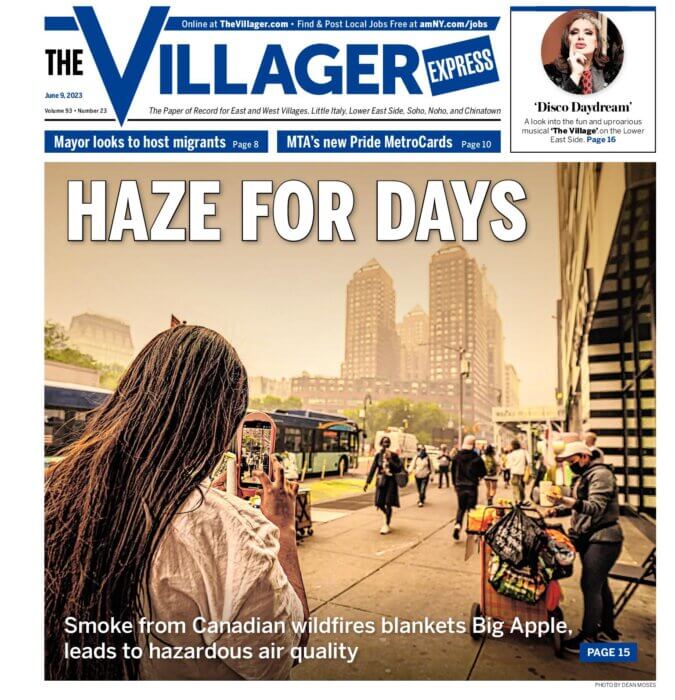 Newspaper cover