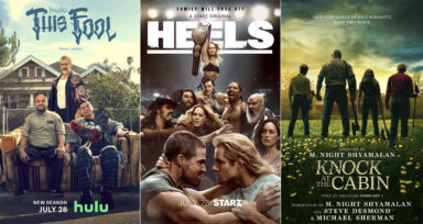 Posters for streaming movies and shows