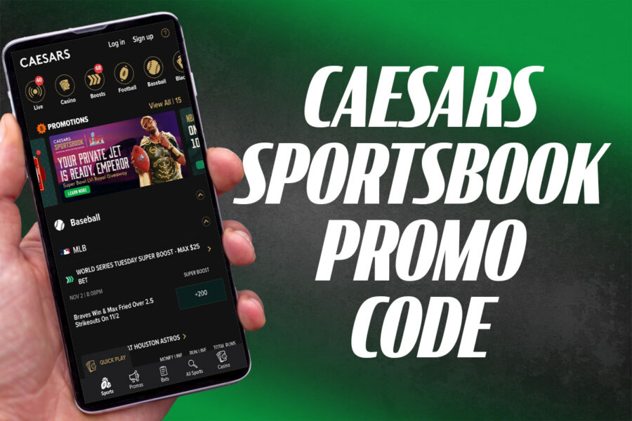 Caesars Sportsbook promo code MLB, UFC Fight Night 1,250 first bet