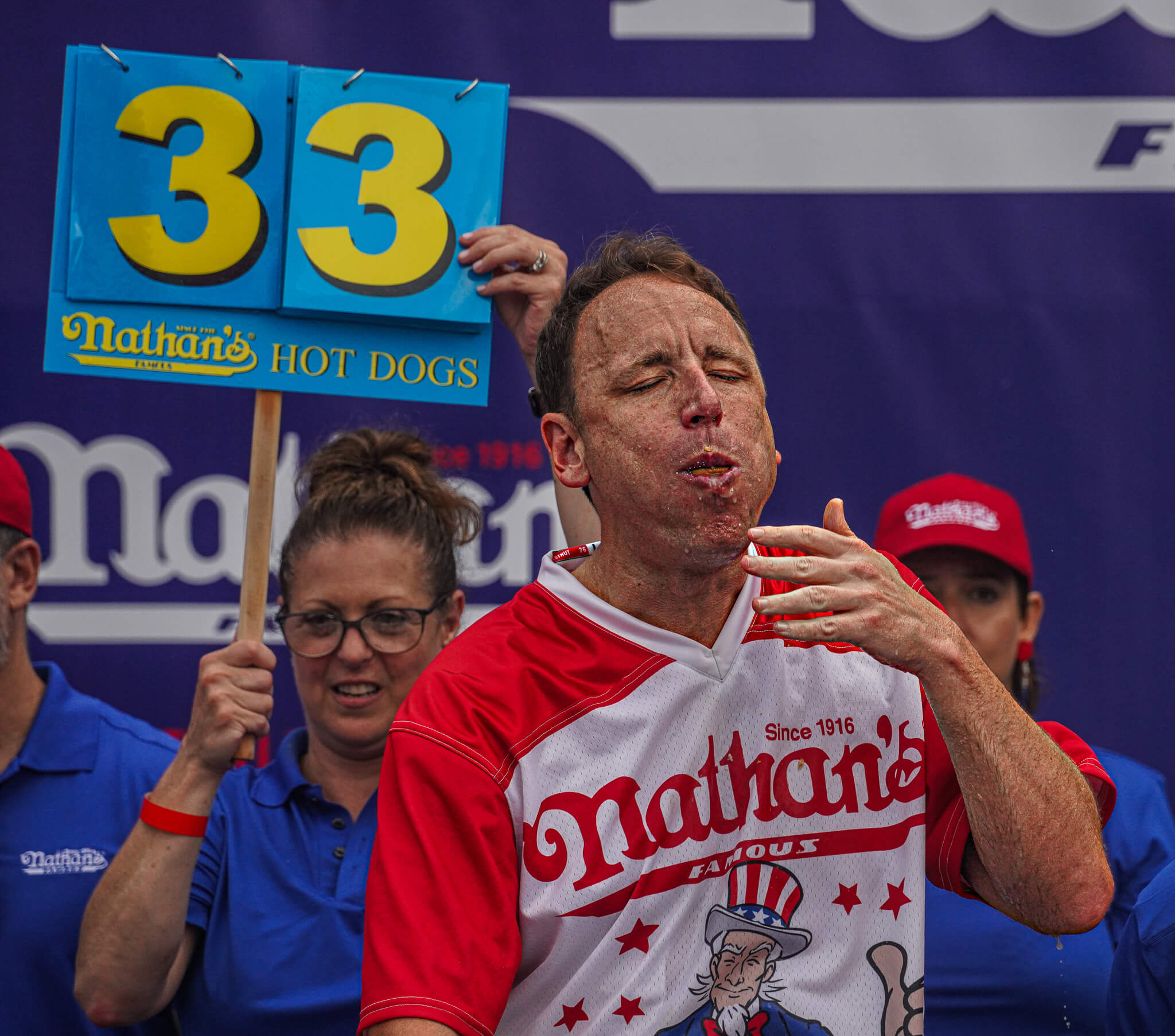 New Jersey OKs betting on Nathan's Hot Dog-eating contest