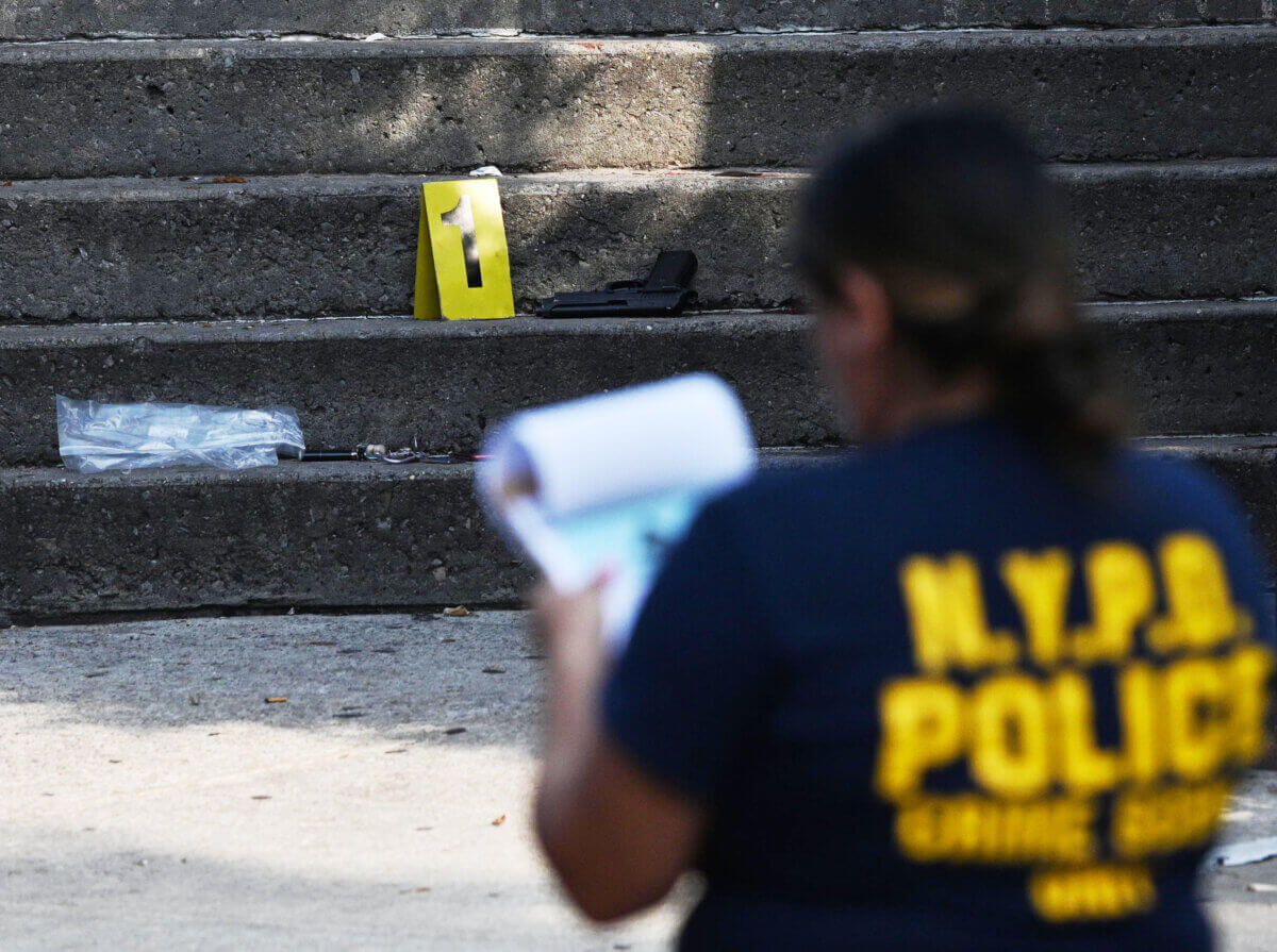 The crime scene where the murder-suicide took place