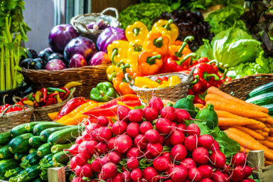 vegetable at a farmers market