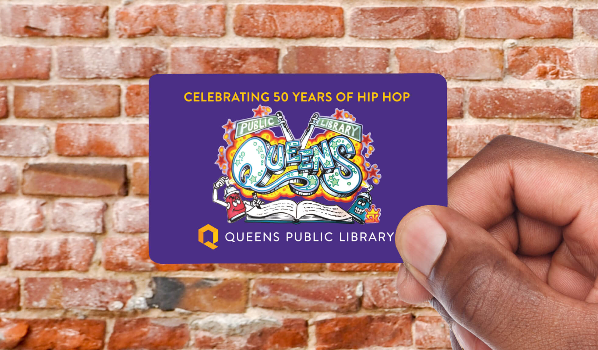 Queens Public Library card