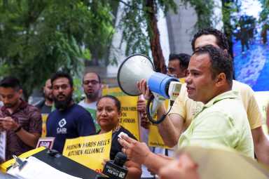 Hudson Yards Street Vendor Rally