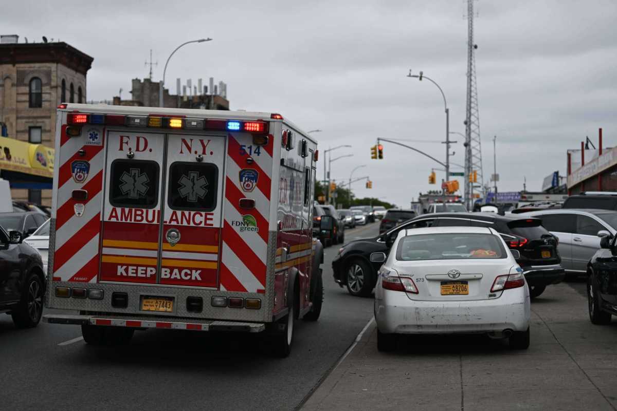 An FDNY ambulance