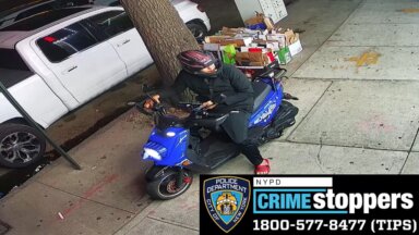 Brooklyn rape attempt suspect on scooter
