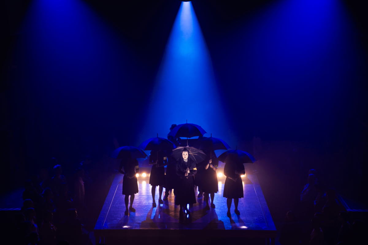 Lea Salonga and ensemble in 'Here Lies Love.'