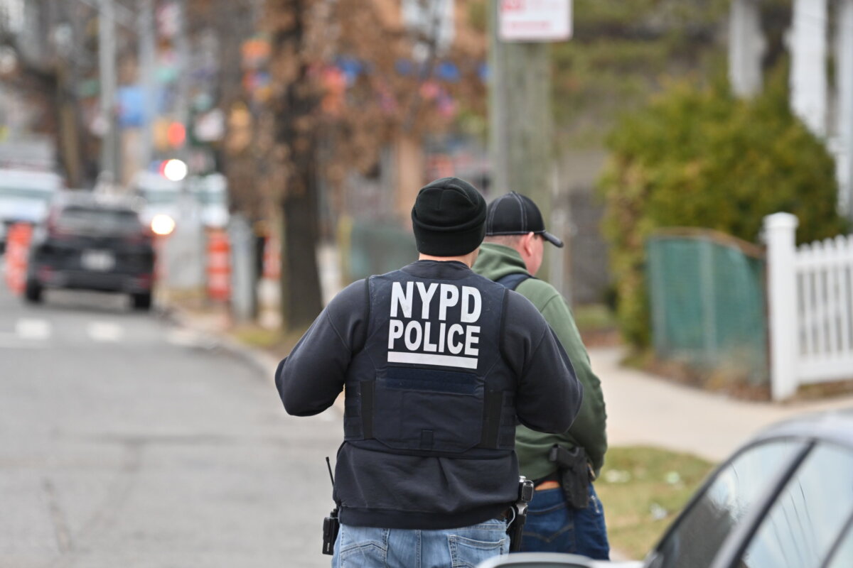 Queens crime scene