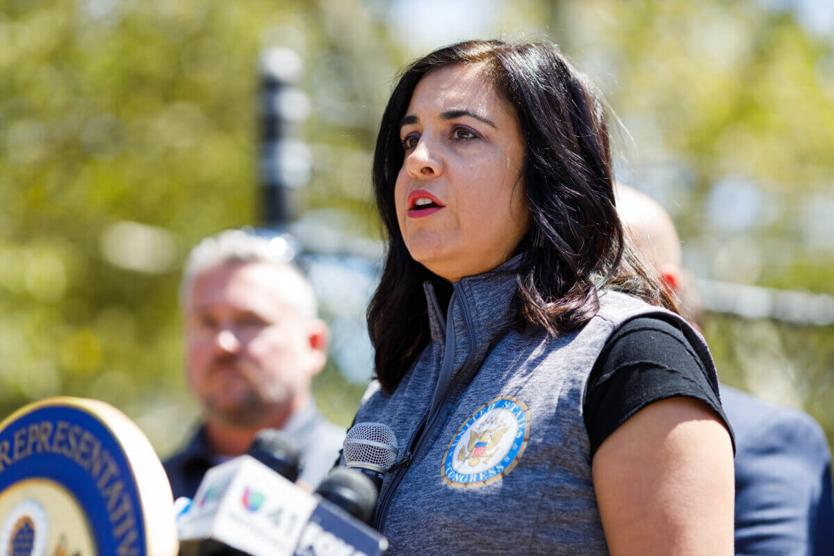 Congresswoman Nicole Malliotakis, an opponent of noncitizen voting