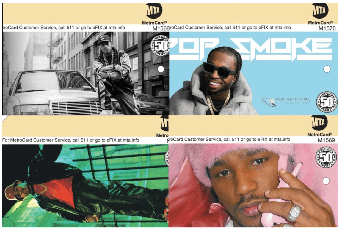 MTA is selling limited-edition MetroCards bearing the image of hip hop legends