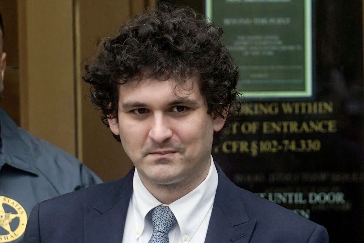 FTX founder Sam Bankman-Fried outside Manhattan court
