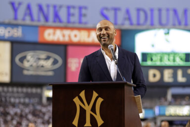 Derek Jeter Yankees Old Timers' Day