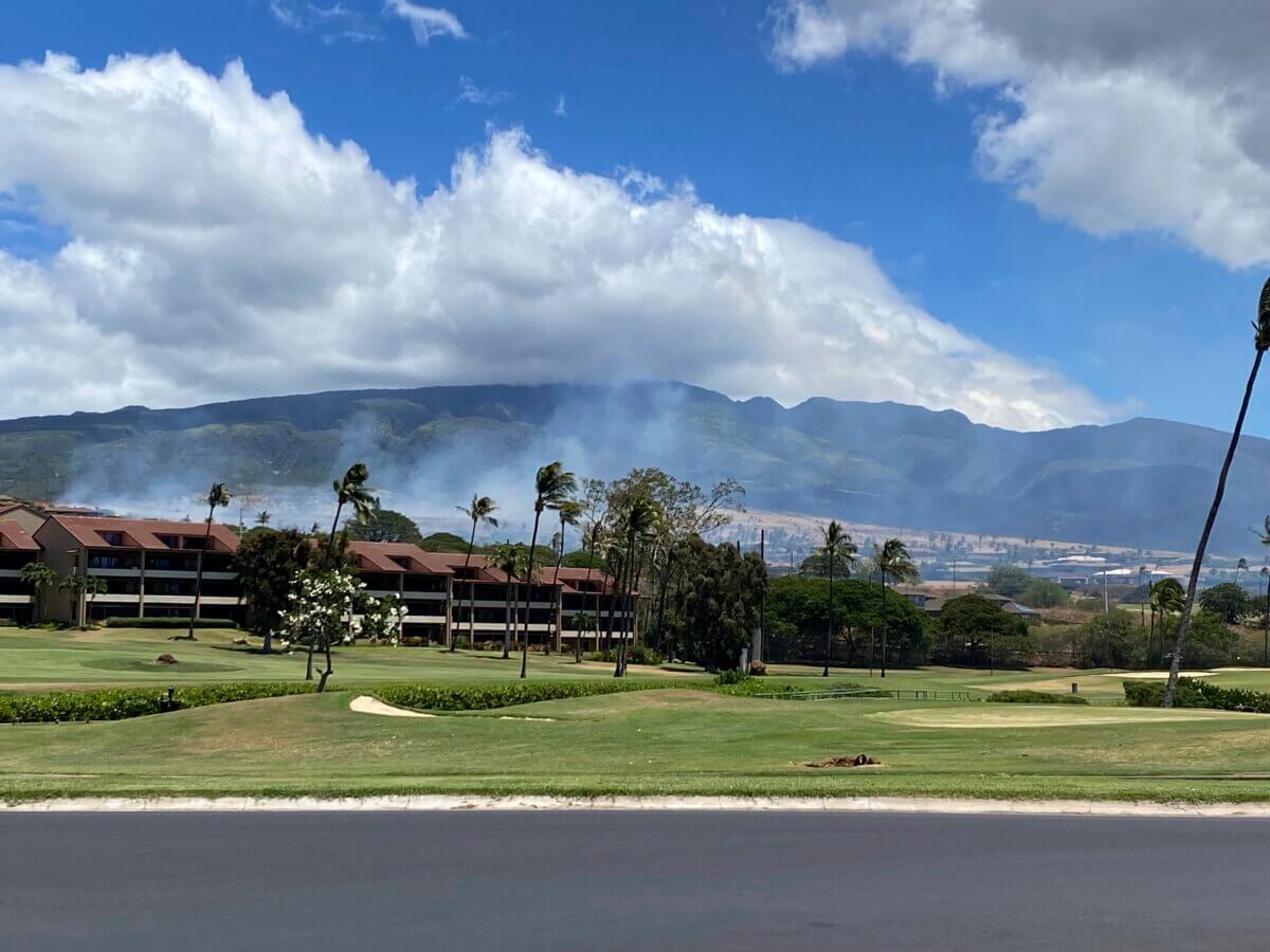 Evacuation order lifted after firefighters douse Maui brush fire near