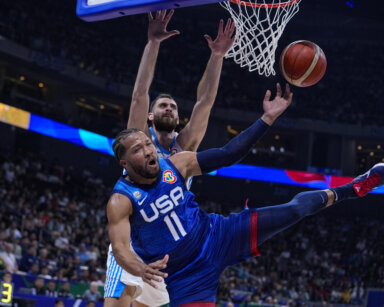 USA Greece Jalen Brunson FIBA World Cup