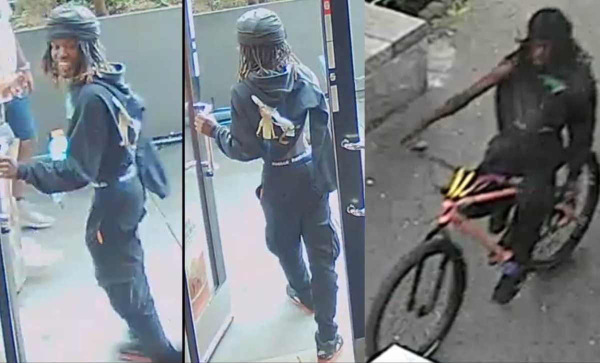 Police are looking for this suspect in connection with the stabbing of a 14-year-old boy on Aug. 20.
