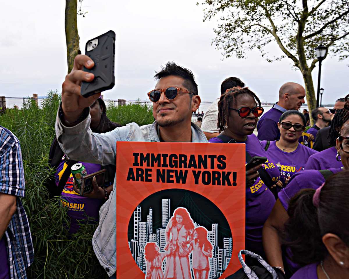 migrants in New York City