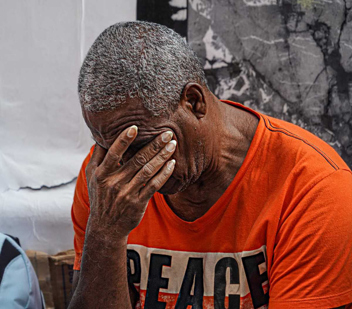 Migrants say they are worried and confused after days of sleeping on the Midtown streets.
