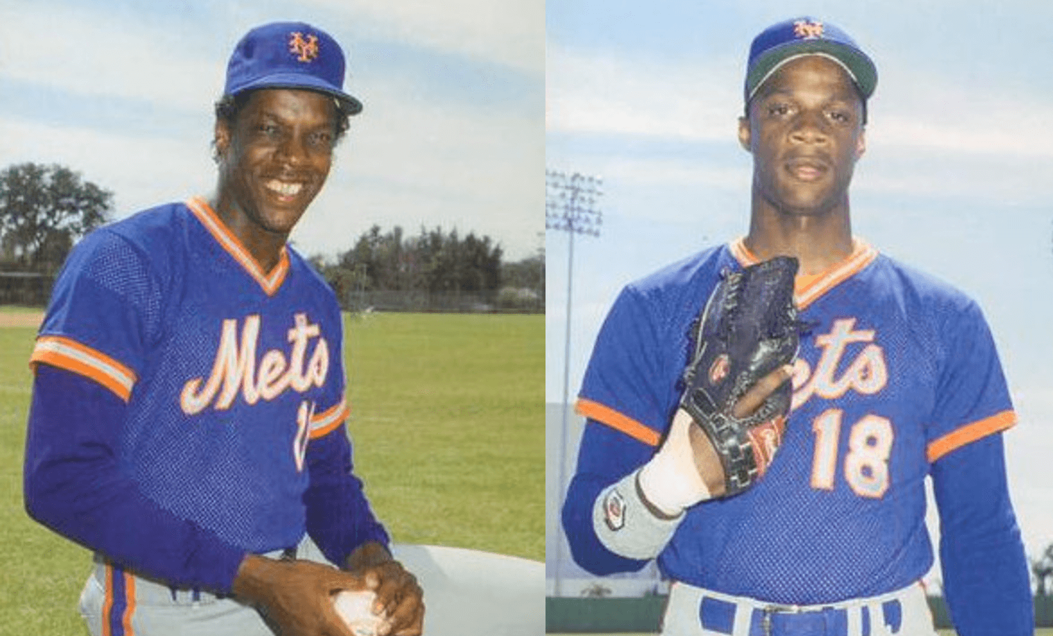 I received my 1988 New York Mets Darryl Strawberry Batting