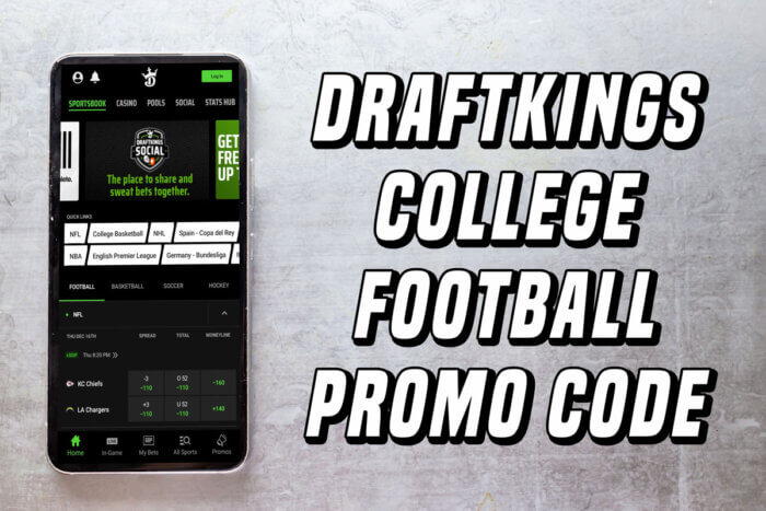 DraftKings college football promo code