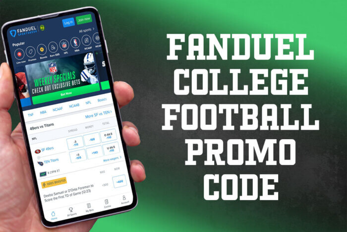FanDuel college football promo code